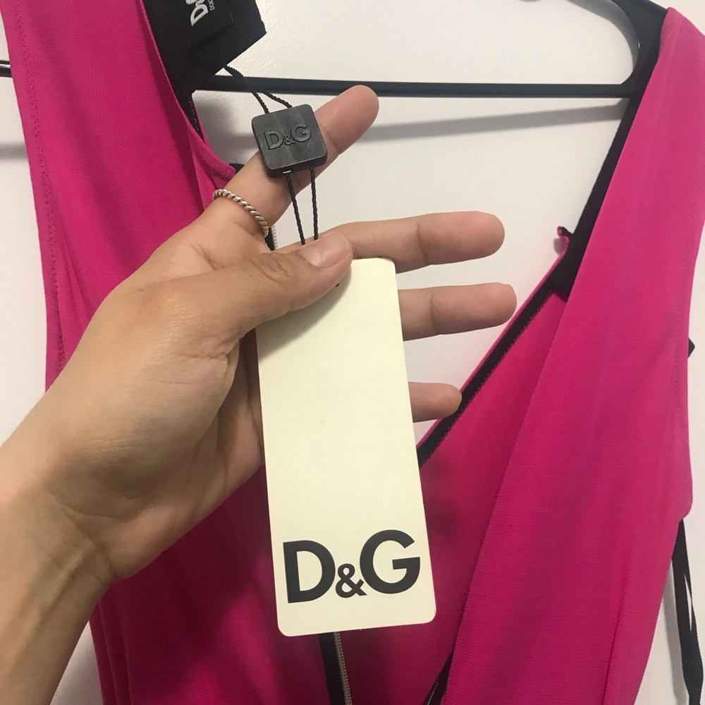 NEW Dolce & gabbana Party pink Dress.